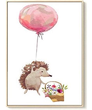 Lulupila Forest Animal Nursery Decor Poster Set - A4 Children's Room Wall Art for Boys and Girls - Set of 6 - Buy Online on GoSupps.com