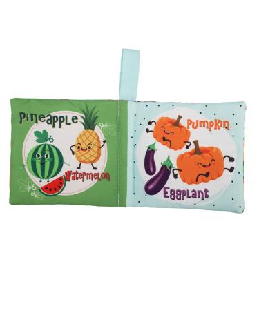 Soft Cloth Crinkle Baby Books Toys | Touch and Feel Books for Infants & Toddlers | 6-pcs Set for 0-2 Years Old | Baby Shower Gifts | Teether Toy & Sensory Soft Toy | Cute Animal Designs - Buy Online on GoSupps.com