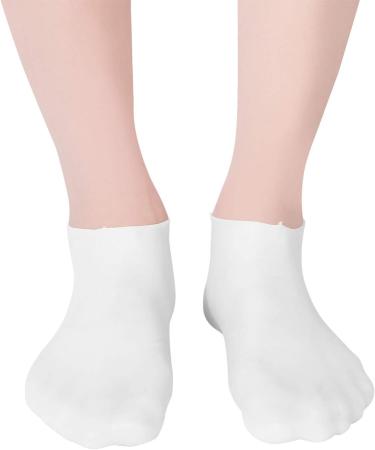 SEBS 2 Pairs Moisturizing Exfoliating Socks Elastic Anti-Crack Socks for Foot Skin Care Rejuvenating Foot Protection Socks (M (36-38)) - Buy Online on GoSupps.com
