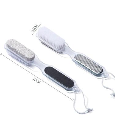 TOVINANNA 4 in 1 Foot File Remover Multi Purpose Feet Pedicure Tools Professional Pedicure Foot Removes Cracked Heels Foot Care Products for Wet and Dry Feet - Buy Online on GoSupps.com