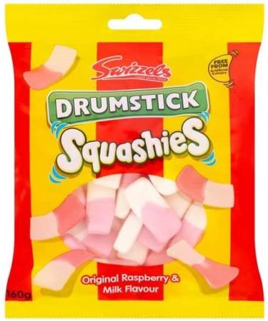 Swizzel s Squashies Drumsticks Original Squashies Drumstick Bubblegum Squashies Drumstick Banana & Blueberry Flavour. - Buy Online on GoSupps.com