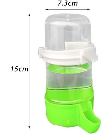 Sharplace Automatic Bird Waterer Water Bottle Birds Drinker Bird Watering Bottle Birds Water Fountain Bird Water Feeder for Parakeet Cockatiel Budgie Green - Buy Online on GoSupps.com