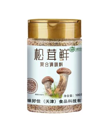 Zercumm Tricholoma Matsutake Fresh Vegetable Powder Seasoning 100G (3.5Oz) Mushroom Fresh Mushroom Powder Household Instead of Chicken Essence and MSG Fresh