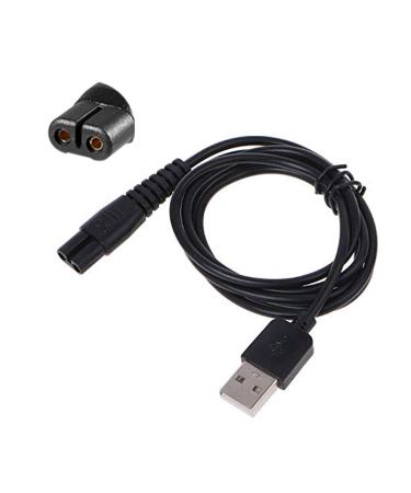 KEMEI Shaver and Hair Clipper Charging Cable Rechargeable USB Charging Cable Double Round Opening - Buy Online on GoSupps.com