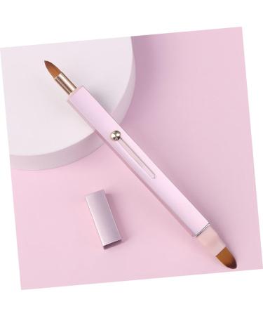 DOITOOL 1pc Lip Brush Concealer Brush for Eyebrows Professional Makeup Brush Lip Liner Brush Lipstick Brushes for Makeup Flat Concealer Cosmetics Pink Multifunction Aluminum Tube - Buy Online on GoSupps.com
