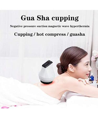Samnuerly Electric Gua Sha Massager & Cupping Therapy Tool - Handheld Physiotherapy Device for Detox & Acupuncture - Blue - Buy Online on GoSupps.com