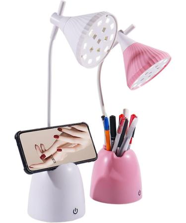 Light Mini LED Art Pen Holder Quick-Drying Art Tools For Nails Light Led Art Pen Holder Tool White - Buy Online on GoSupps.com