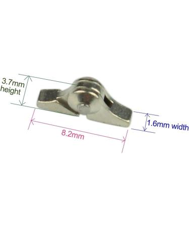 10 Pairs of 1.6mm Eyeglass Hinges - Premium Replacement Accessories for Eyeglass Repair | International Shipping Available - Buy Online on GoSupps.com