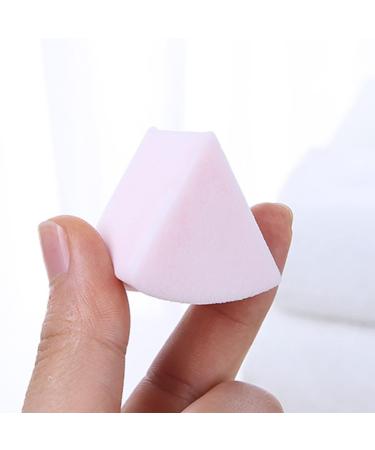 Buy Angoily Makeup Puff Wedge - Bulk Cosmetic Blender Sponge for Foundation & Cleansing | Triangle Powder Puff - Ideal for Loose Powder - 8.3x8.3x10CM - Buy Online on GoSupps.com