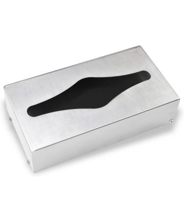 Hypafole Cosmetic Wiper Box - Durable Stainless Steel Donor | Modern Minimalist Design for Table & Wall Placement | Assembly Set Included - Buy Online on GoSupps.com