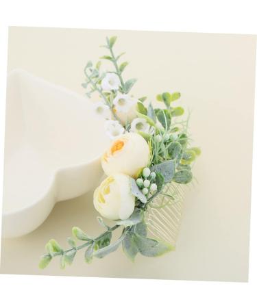 FRCOLOR Set of 3 Bridal Hair Comb Wedding Hair Accessories Fairy Hairpin Hair Combs Tiara Headpiece Wedding Hair Comb Flower Girl Headband Hair Accessories - Buy Online on GoSupps.com