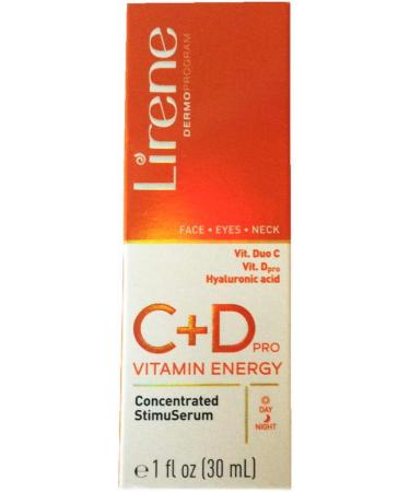 LIRENE VITAMIN ENERGY C+D PRO 30+ Concentrated Night StimuSerum 30ml - Buy Online on GoSupps.com