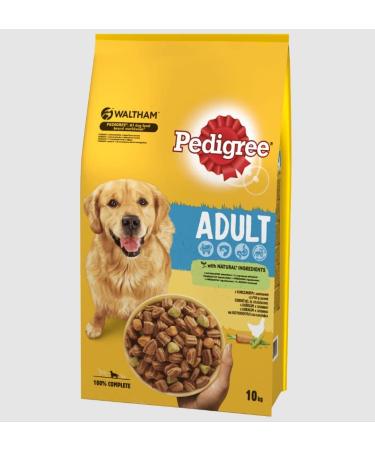 Pedigree Adult - Dry food with Chicken for Dogs - 10 kg