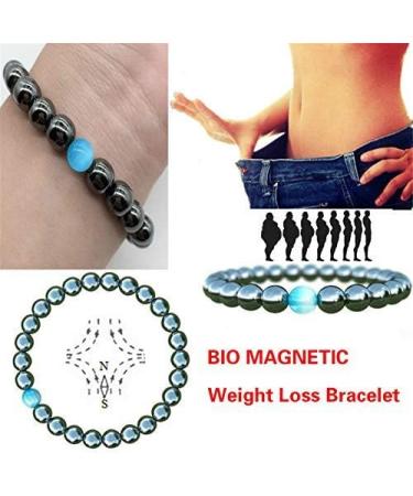 WESEEDOO Magnetic Therapy Chakra Bracelet for Pain Relief Weight Loss Migraine & Anxiety Relief - International Shipping - Buy Online on GoSupps.com
