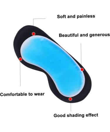 minkissy Eye Mask To Sleep Facial Mask 21X9cm Black - Buy Online on GoSupps.com