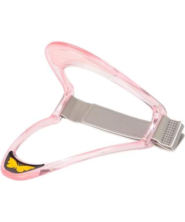 SSDDLZEQ Adjustable Neck Brace Prevent Grinding Cervical Spine Neck Support Collar for Home Office (Color : Pink)