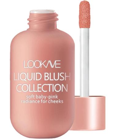 Blush Liquid Makeup - Soft Cream Blush Makeup Long Lasting Lightweight Moisturizing Cheek Blush Breathable Feel Sheer Flush of Color Natural-Looking Aezon 02# - Buy Online on GoSupps.com