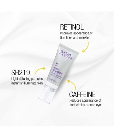 Super Facialist Retinol+ Anti-Ageing Firming Eye Cream 15ml - Best Eye Cream for Youthful Skin - Buy Online on GoSupps.com
