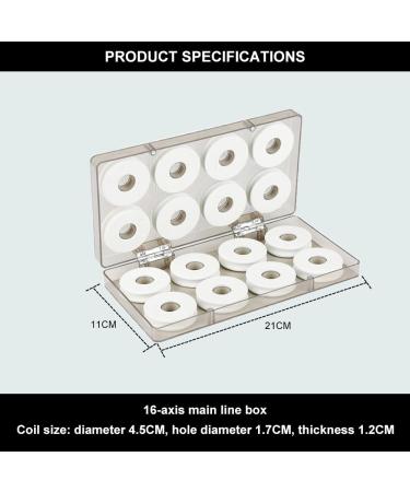Buy Bavooty Foam Line Winder 16PC Fishing Cord Coils & Storage Box | Premium Fishing Equipment for International Shipping - Buy Online on GoSupps.com