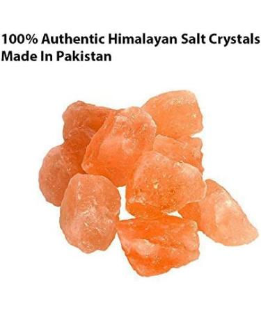 Himalayan CrystalLitez Natural Salt Crystal Rocks 2 LBS Bag - 1 to 2 Inches Mixed Size Chunks - Extra Salt Crystals - Buy Online on GoSupps.com