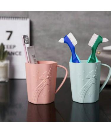 Prosthesis Cleaning Brush Set | 3 Hard Brushes for Optimal Care & Ergonomic Design - Buy Online on GoSupps.com