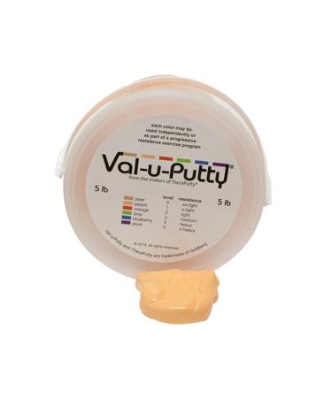 FAB10-3951 Exercise Putty X-Light Peach 5 lb.