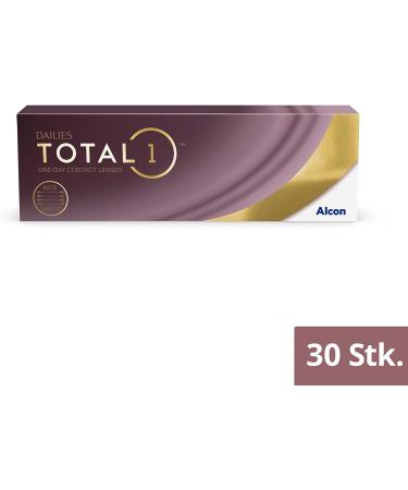 Dailies Total 1 Daily Lenses - 30 Soft Contact Lenses BC 8.5mm Dia 14.1mm -1.75 Diopter - Optimal Comfort & Clarity - Buy Online on GoSupps.com