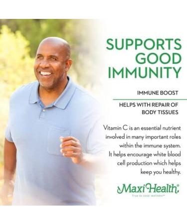 Maxi Health Max C Gram Plus -Gradual Release Buffered Vitamin C Tablets 180 Count (Pack of 1) Unflavored 180 Count (Pack of 1) - Buy Online on GoSupps.com
