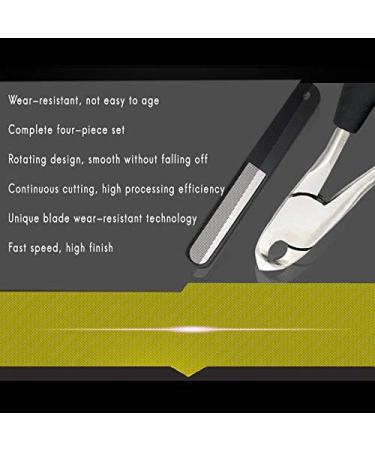 RIYAN Nail Clipper Set Cuticle Dirt Remover Paronychia Toe Nail Correction Nippers Cutter File Stick Manicure Pedicure Tools - Buy Online on GoSupps.com