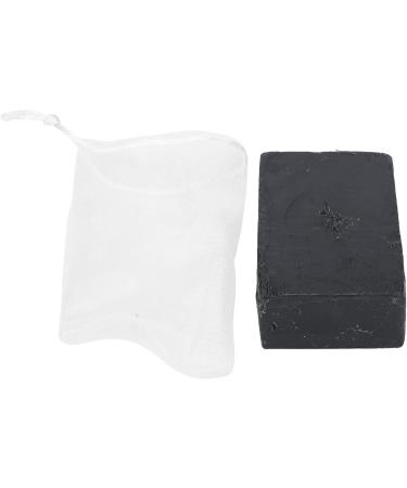 Organic Black Soap with Avocado Oil and Argan Oil Moisturizing Soap Bar for Face and Body Improving Various Skin Problems Suitable for All Skin Types - Buy Online on GoSupps.com