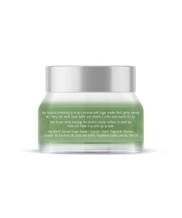 The Moms Co. Exfoliating Lip Scrub - Brightening Dark Lips for Women & Men | Sugar Powder & Cocoa Butter | 25g - Buy Online on GoSupps.com
