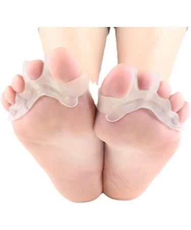 ALINZO Gel Toe Separators for Hallux Valgus - Orthopedic Bunion Corrector & Big Toe Straightener - Day & Overnight Support - Buy Online on GoSupps.com