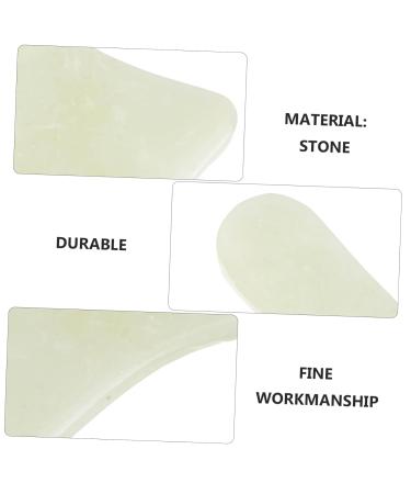 FRCOLOR 2 Pcs Gua Sha Board - Women's Facial Massager Tools | Skincare & Face Massage Stones - Buy Online on GoSupps.com