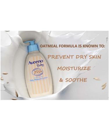 Aveeno Baby Daily Moisture Lotion 18-Fluid Ounces Bottle - 2 Pack - Buy Online on GoSupps.com