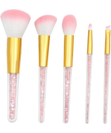 Ipetboom 5 Set Color Powder Women s Suits Makeup Eye Make up Brushes Diamond Makeup Eyebrow Makeup Brushes Blending Brushes Ladies Suits Clear Makeup Brushes Brush Set Pink Miss Mix - Buy Online on GoSupps.com