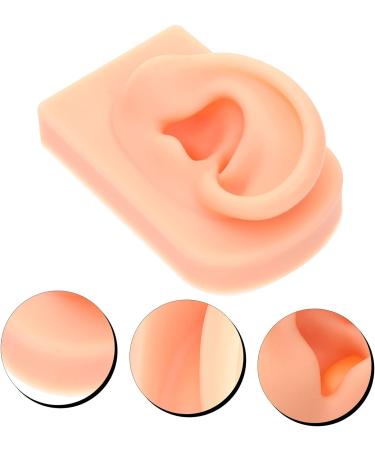 VILLFUL Khaki Silicone Ear Model for Jewelry Display and Earrings Piercing - Buy Online on GoSupps.com