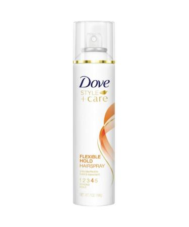 Dove Style + Care Flexible Hold Hairspray Strong Hold 7 oz (Pack of 9)