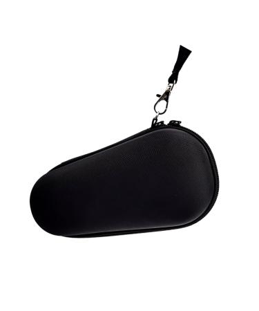 Beavorty Storage Bag For Razor Friseur Razor Fall Razor Pasching Pag for Electric Trimmer hairdressing scissors Hard box travel oxford-fabric Universal- 17.5x7x7cm black