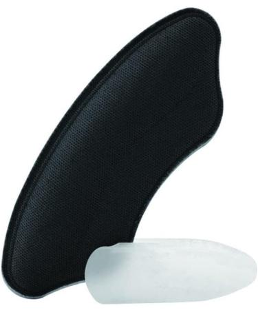 Premium Fabric Shoe Heel Pads Cushions - Inserts for High Heels Comfort & Grip - 8-Pack (4 Black + 4 Beige) - Men's & Women's Heel Protectors - Buy Online on GoSupps.com