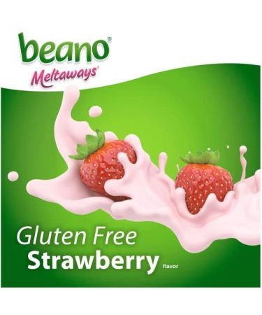 Beano Meltaways Strawberry 15 Single Dose Meltaways (Pack of 8) - Buy Online on GoSupps.com