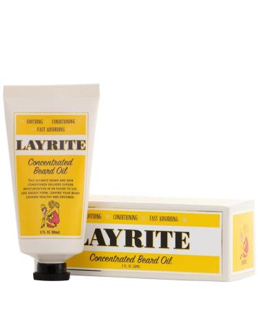 Layrite Concentrated Beard Oil - 2 Fl Oz | Premium Beard Care Essential - Buy Online on GoSupps.com