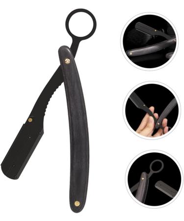 Magiclulu Men's Stainless Steel Vintage Shave Razor | Foldable Hairdressing Tools & Eyebrow Trimmer for Salon Use - Buy Online on GoSupps.com