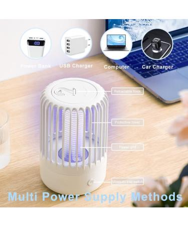 Mosquito Zapper Lamp Bug Zapper Mosquito Repellent Electric Light 360 Powerful USB Fly Zapper Control Traps for Indoor and Outdoor - Buy Online on GoSupps.com