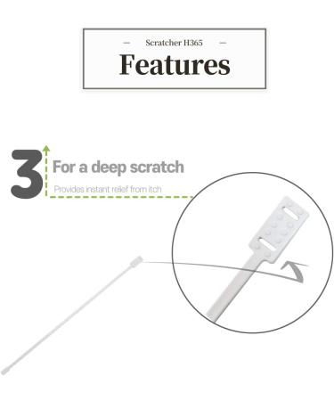 Cast Itch Scratcher and Cleaner Sanitizer - Relief for Itching and Cleansing Cast Covered Arms and Legs - 2 Sticks Included - Buy Online on GoSupps.com