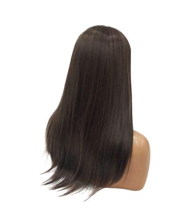 Buy Brown Curly Long Hair Wig for Women - Perfect for 50s 60s 70s 80s Parties - Brazilian Straight Style | International Shipping Available - Buy Online on GoSupps.com