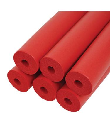 SP Ableware Maddak Red Closed-Cell Foam Tubing (766900184),Pack of 6