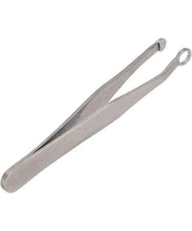 Nose Hair Tweezers Round Head Nose Hair Trimming Tweezers Stainless Steel for Men Women Body Noses - Buy Online on GoSupps.com