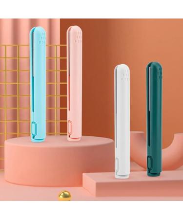 Mini Dual-purpose Curling Iron Upgrade 2-in-1 USB Hair Straightener Curling Iron Ceramic Mini Hair Curler Travel Curling Iron USB Rechargeable Curling Wand (I) - Buy Online on GoSupps.com