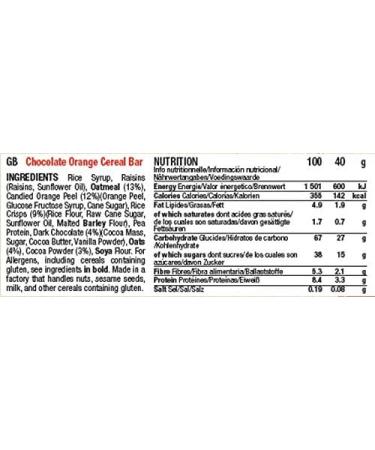 Mulebar - Energy bar - Chocolate - 40g - Orange - Organic - Vegan - Made in France - Buy Online on GoSupps.com
