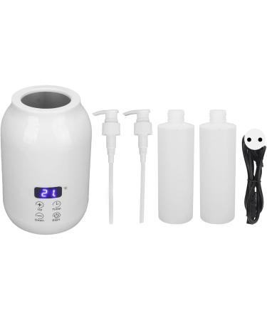 Massage Oil Warmer with LED Display - Touch-Control Temperature Setter for Essential Oils & Lubricating Gels - Spa Salon Dispenser (EU Plug 100-240V) - Buy Online on GoSupps.com